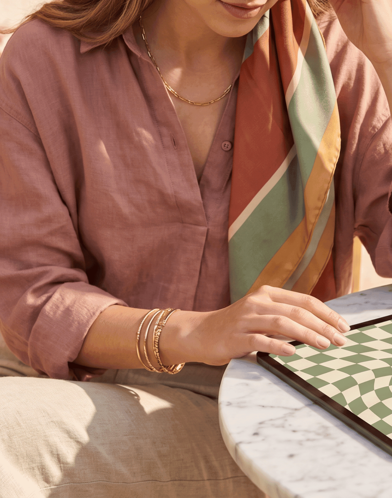 Lucid planners styled on a desk